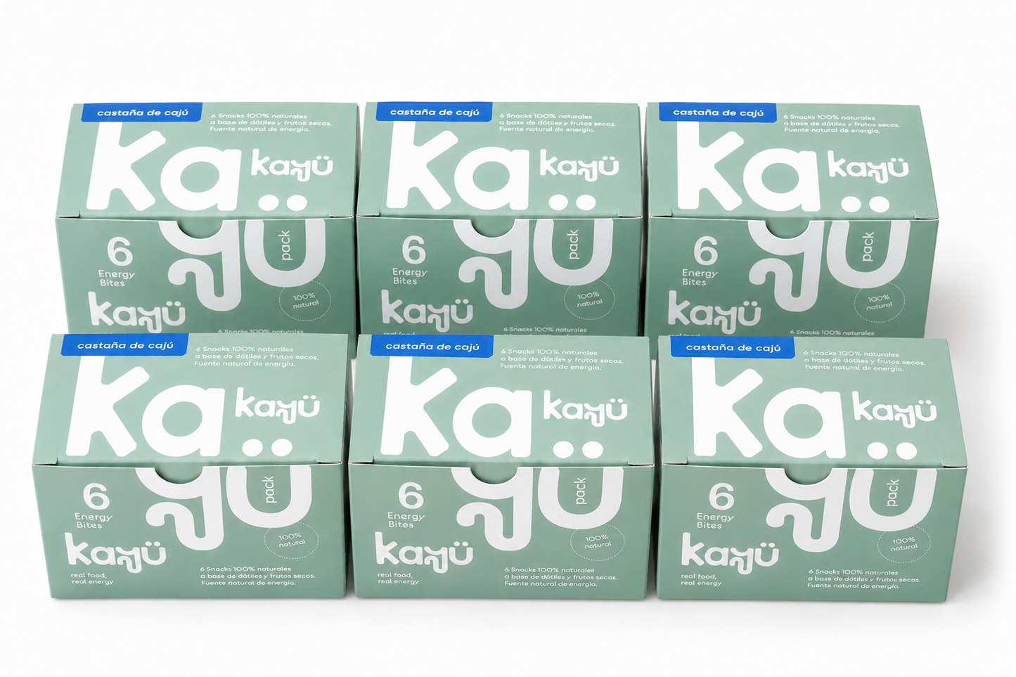 Pack 36 Energy Bites Cajú